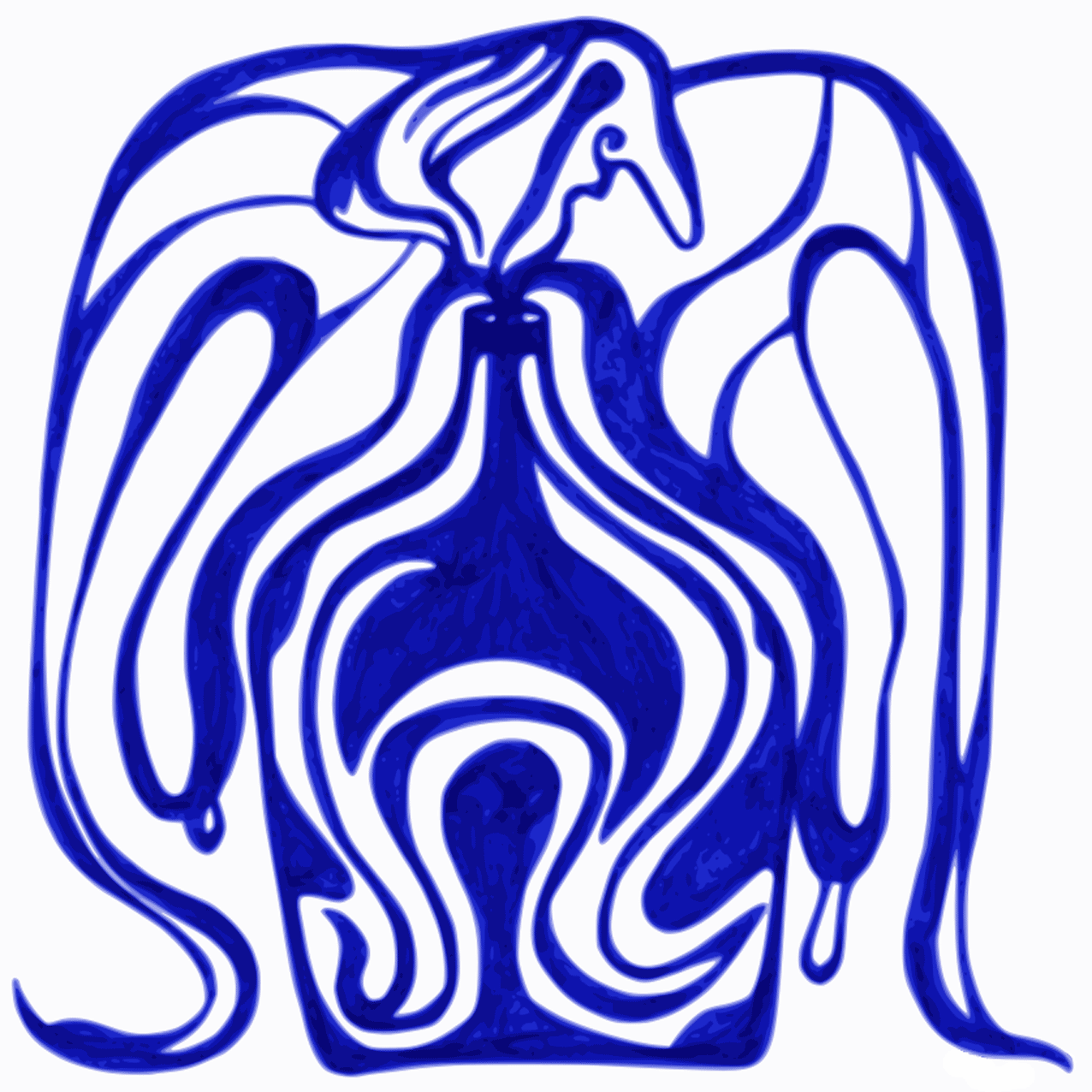 Dichte Tintenillustration „Aufdringlichkeit“, zeigt Enge, Nähe ohne Abstand und Überforderung