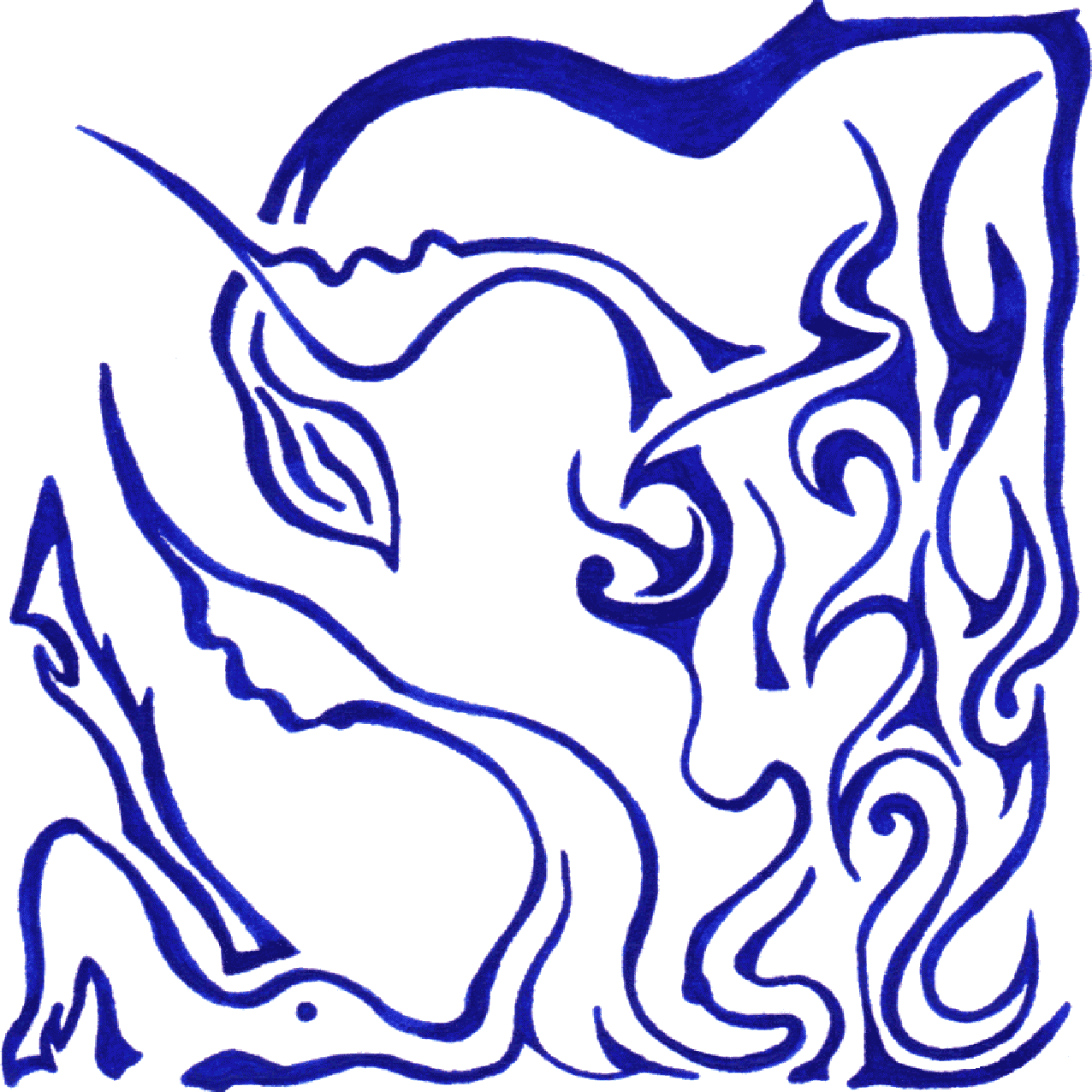 Detaillierte Linienillustration „Auftraggeber“ als Symbol für Kontrolle, Einfluss und Verantwortung