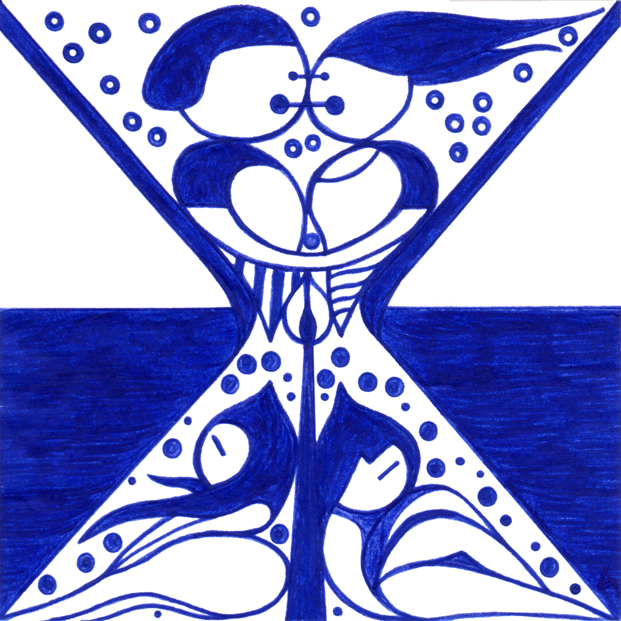 Zerbrechliches „Beziehungsweg“ – Tintenbild zeigt wie aus Nähe durch vergehende Zeit Distanz entsteht