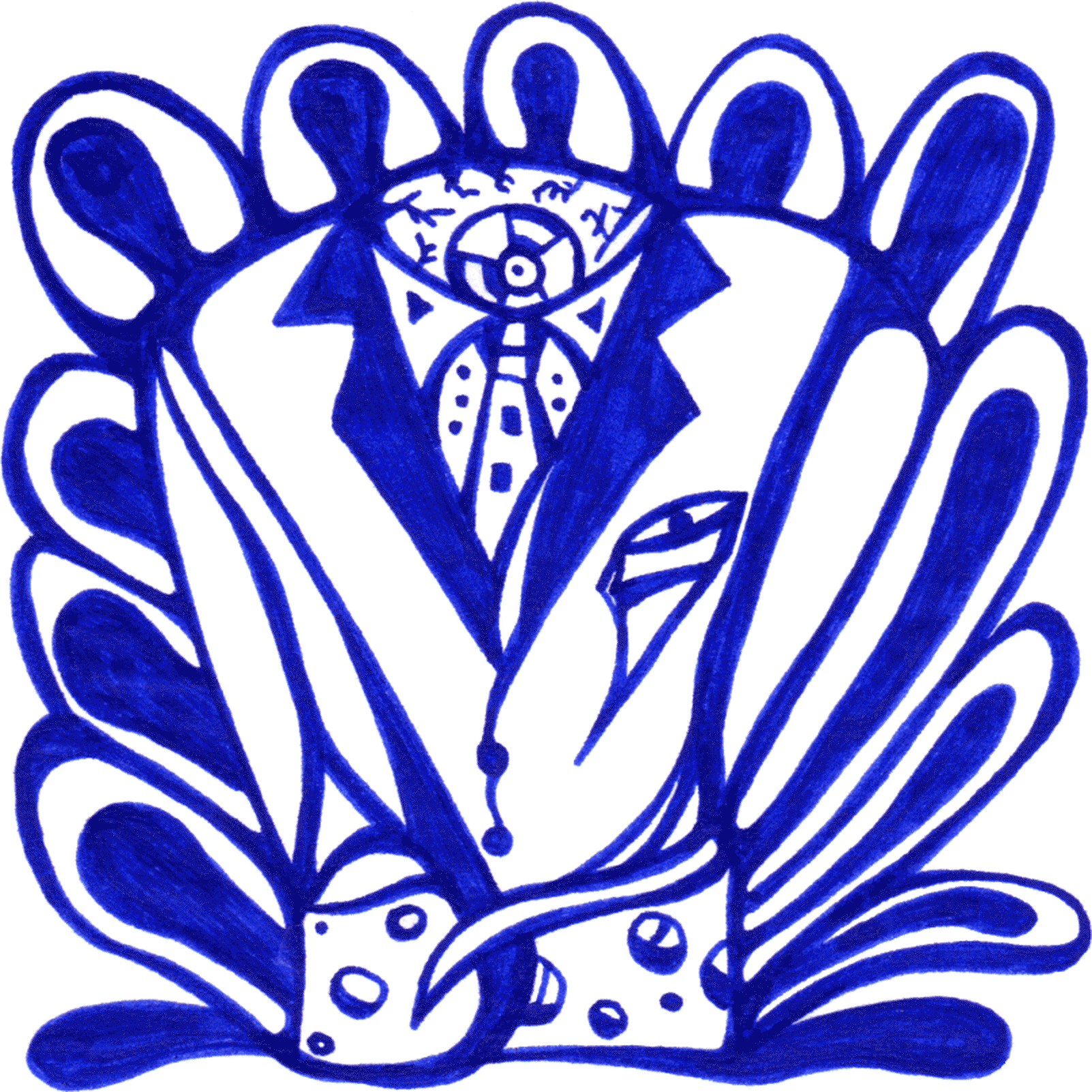 „Falsche Prahlerei“ in Tinte gezeigt, die eigenen Grenzen sichtbar, Selbstbild hinterfragt