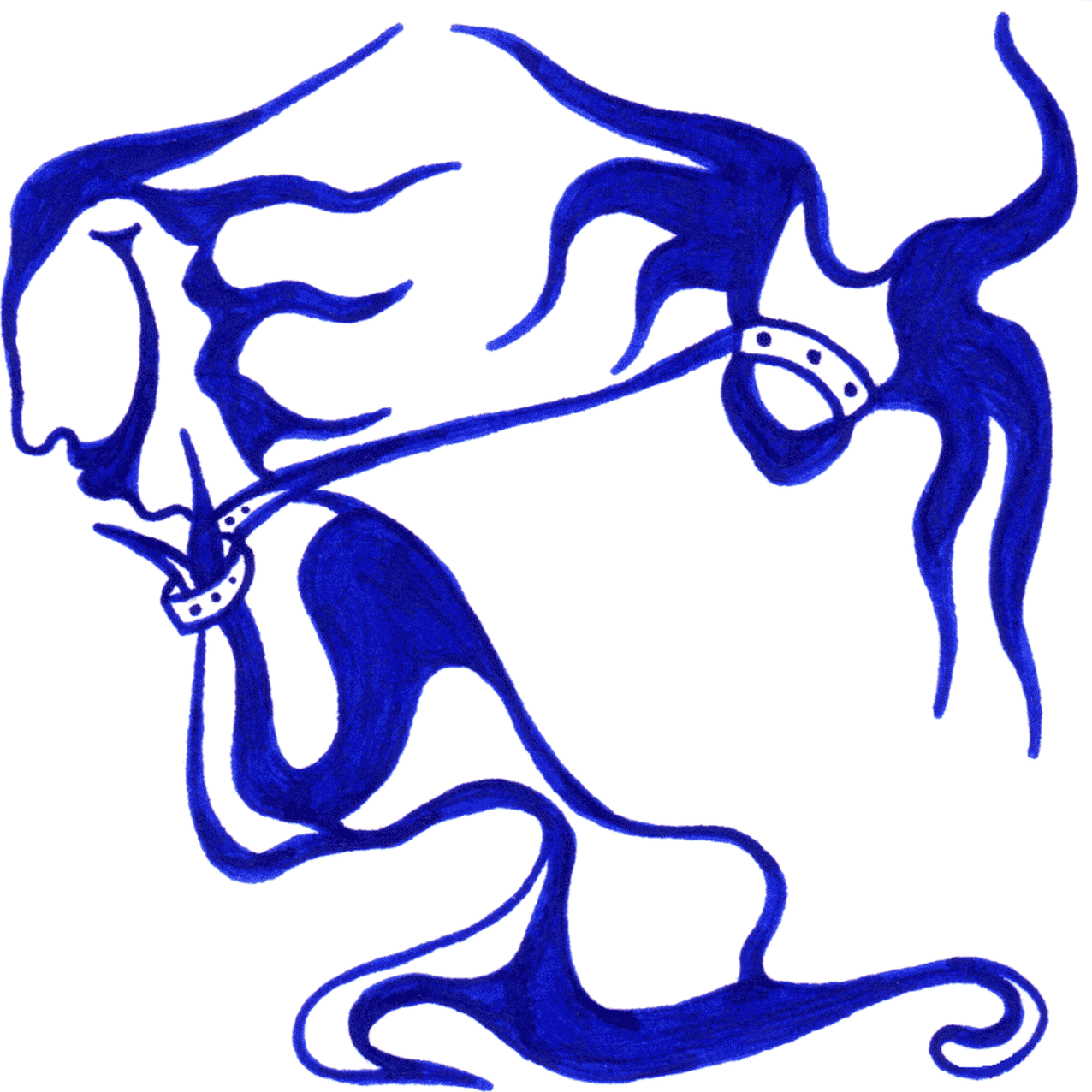 Person zieht ein fliegendes Herz an einer Leine – symbolisches Tintenbild für Fernbeziehung, Sehnsucht und Hoffnung