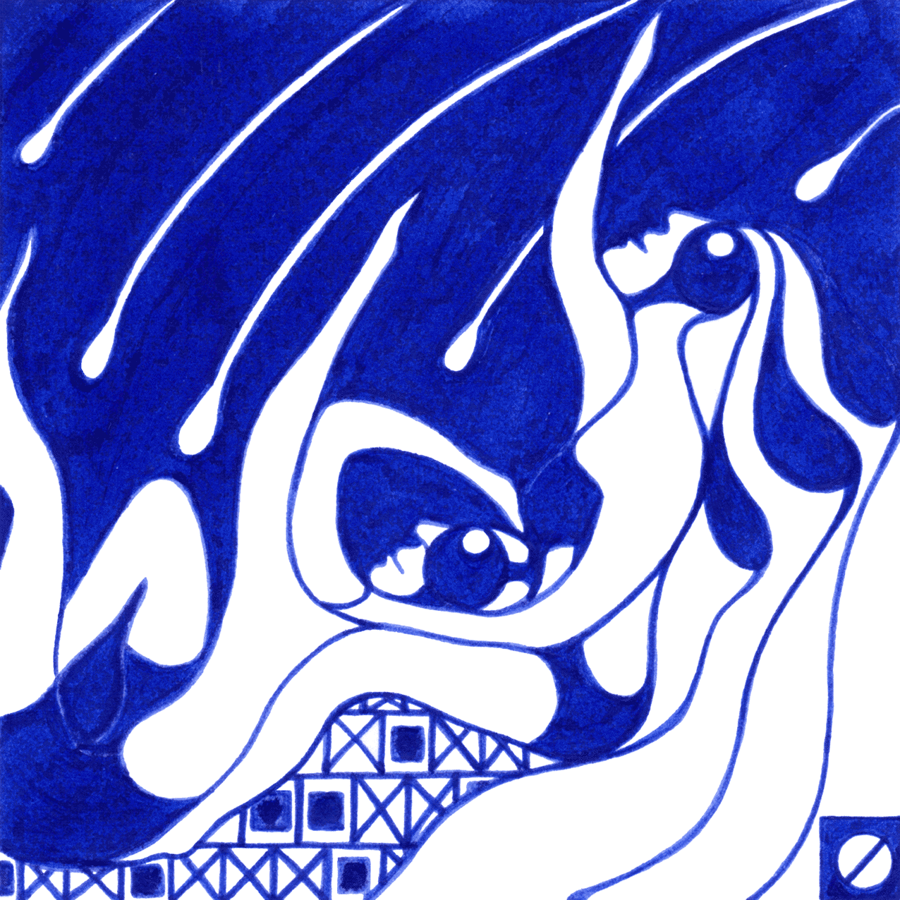 Gefühlvolle Tintenbild „Für dich ein Stern“ erzählt von Nähe, Vertrauen und bedingungsloser Liebe.