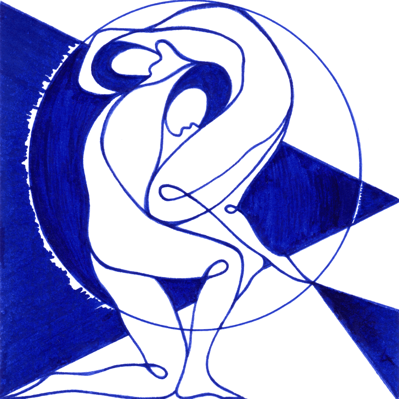 Stimmungsvolles Tintenbild „Fürchte nicht“ – gemeinsam stark trotz Angst und Unsicherheit