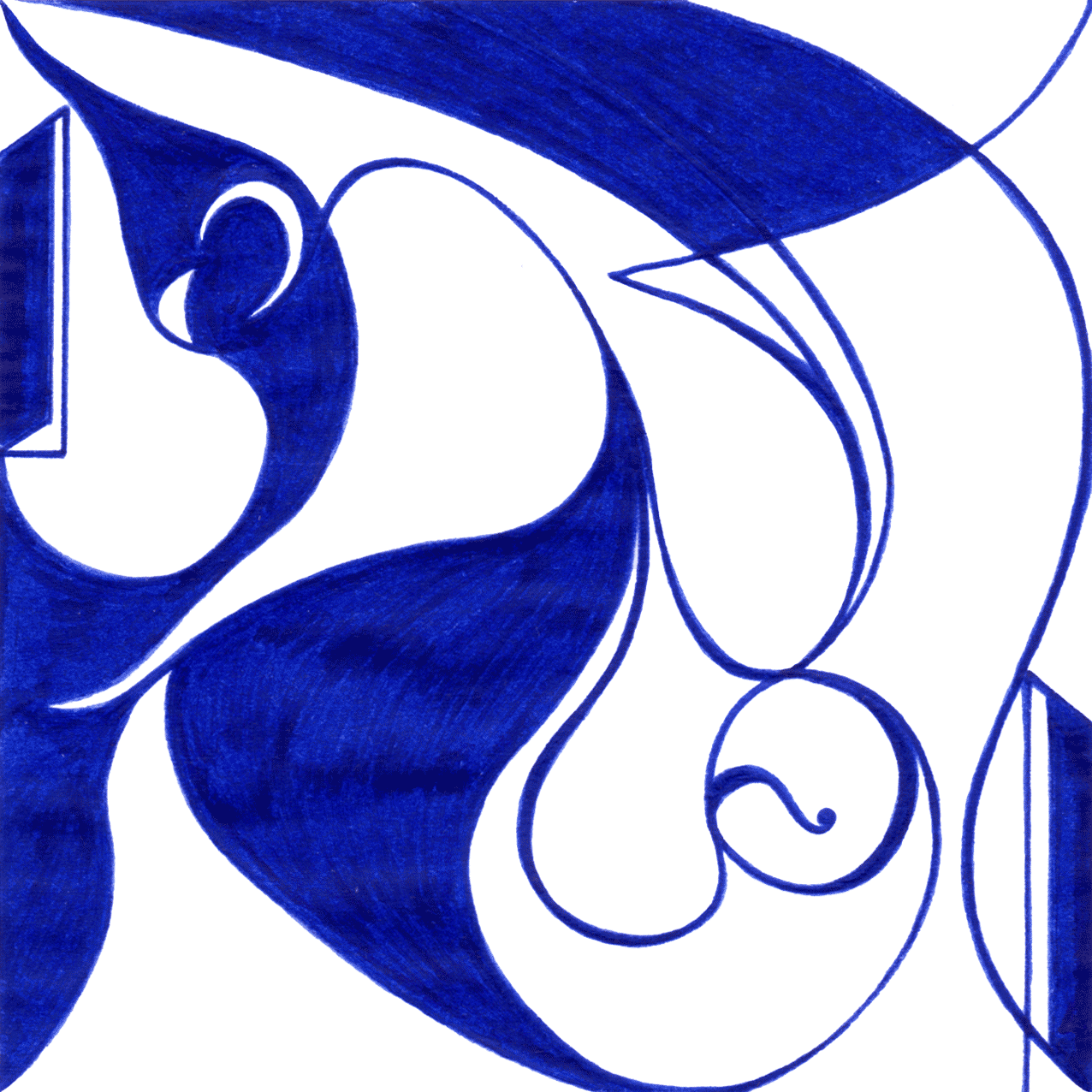 Tintenbild „Gehen wir dahin?“ – unsichere Einladung, Neugier und verborgenes Schicksal