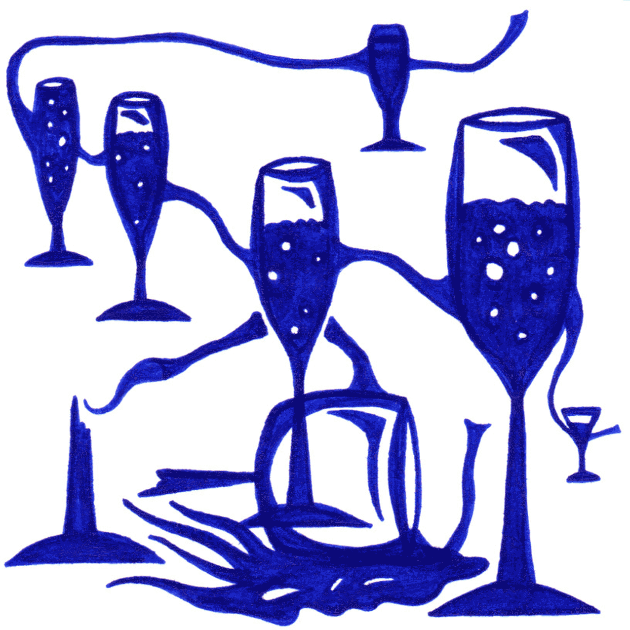 Dichte Tintenlinien in „Gruppenzwang“ zeigen Druck, Anpassung und inneren Widerstand