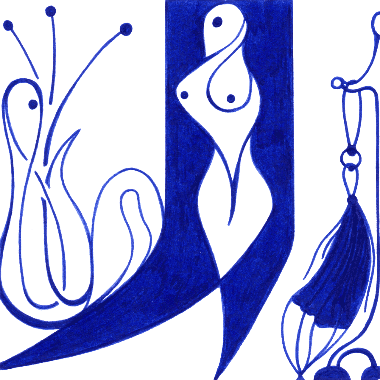 Sehnsüchtig „Hinter dem Fenster“ – Tintenbild über Distanz zu dem, was man sich wünscht