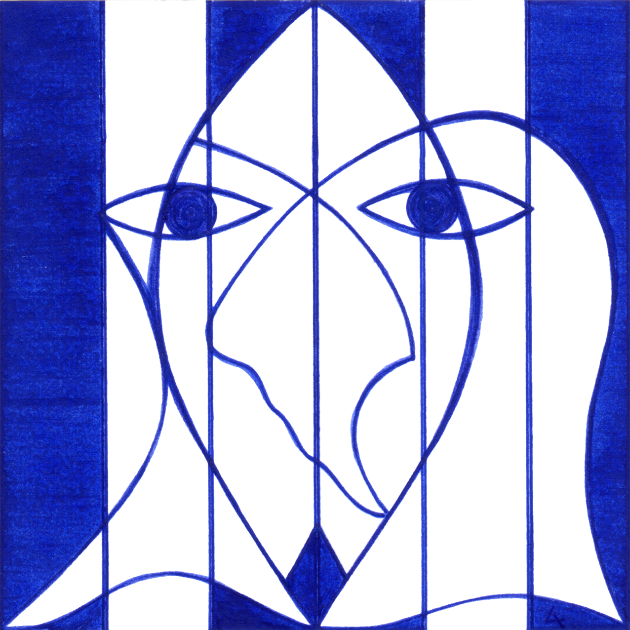 Neugieriges „Hinter den Kulissen“ – Tintenbild vermittelt die Faszination des Verborgenen