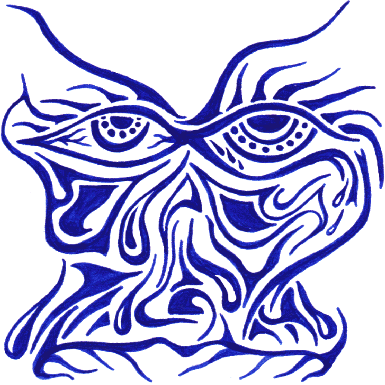 Fein gezeichnete Linienillustration „Hoffnung“ als Symbol für Warten, Unsicherheit und Sehnsucht