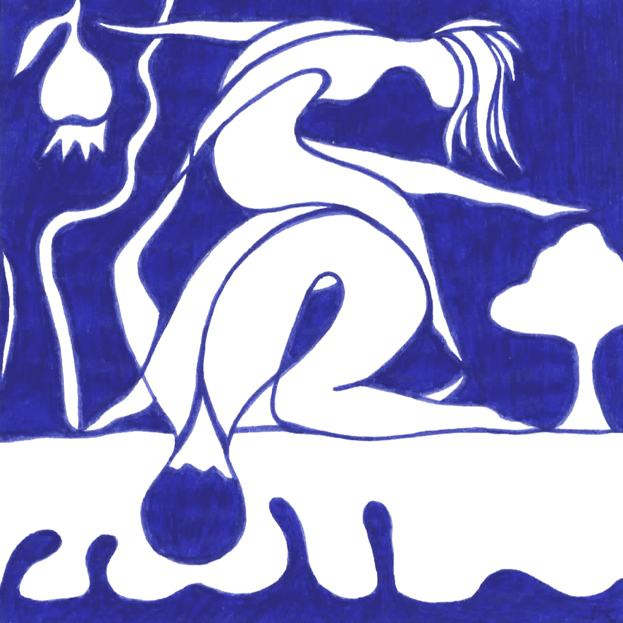 Das aussagestarke Tintenmotiv „Kein Problem“ symbolisiert mit Linienfluss Geduld und die notwendigen Anstrengungen.