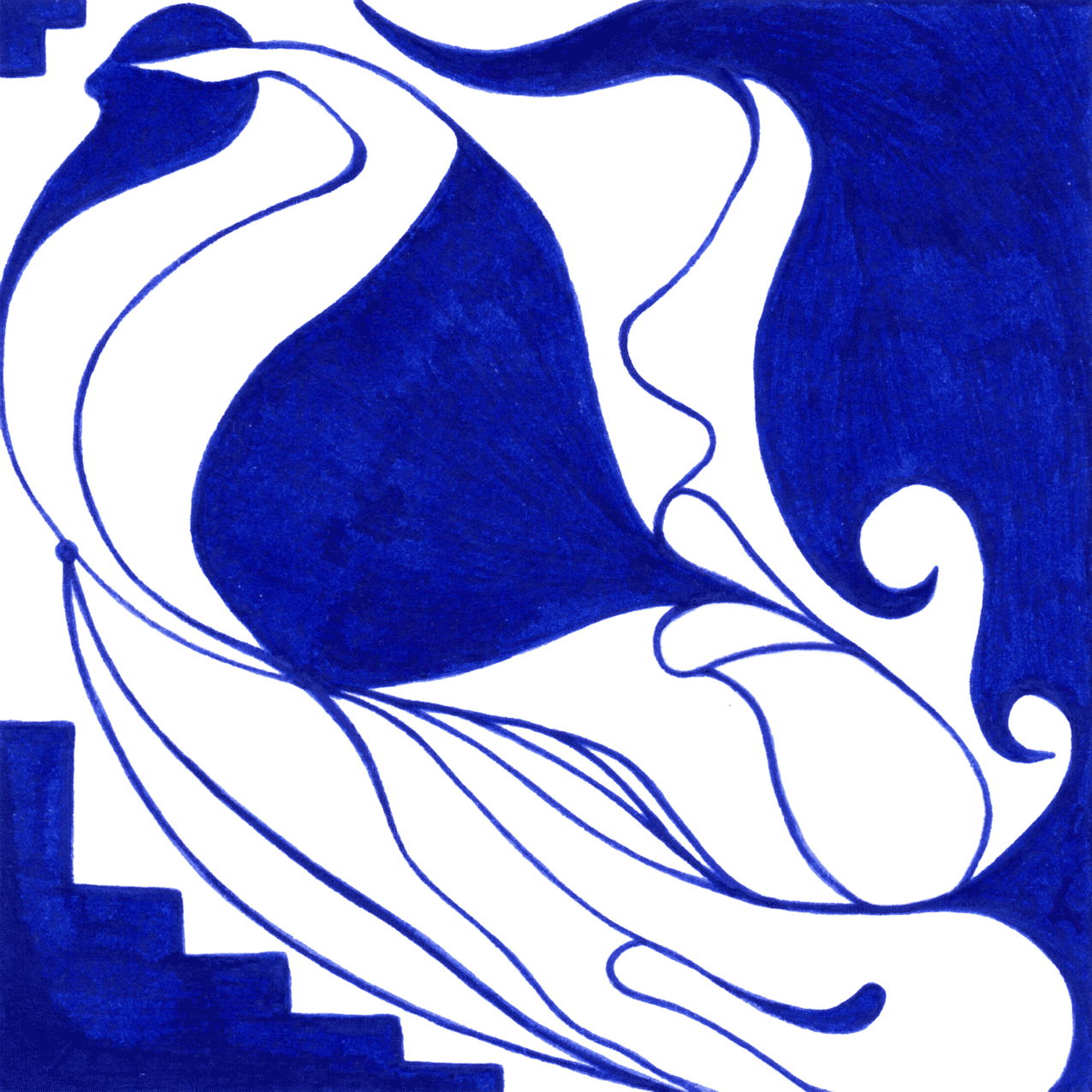 Emotionales Tintenbild „Lebewohl!“ – Hilfe beim Loslassen und neue Wege eröffnen