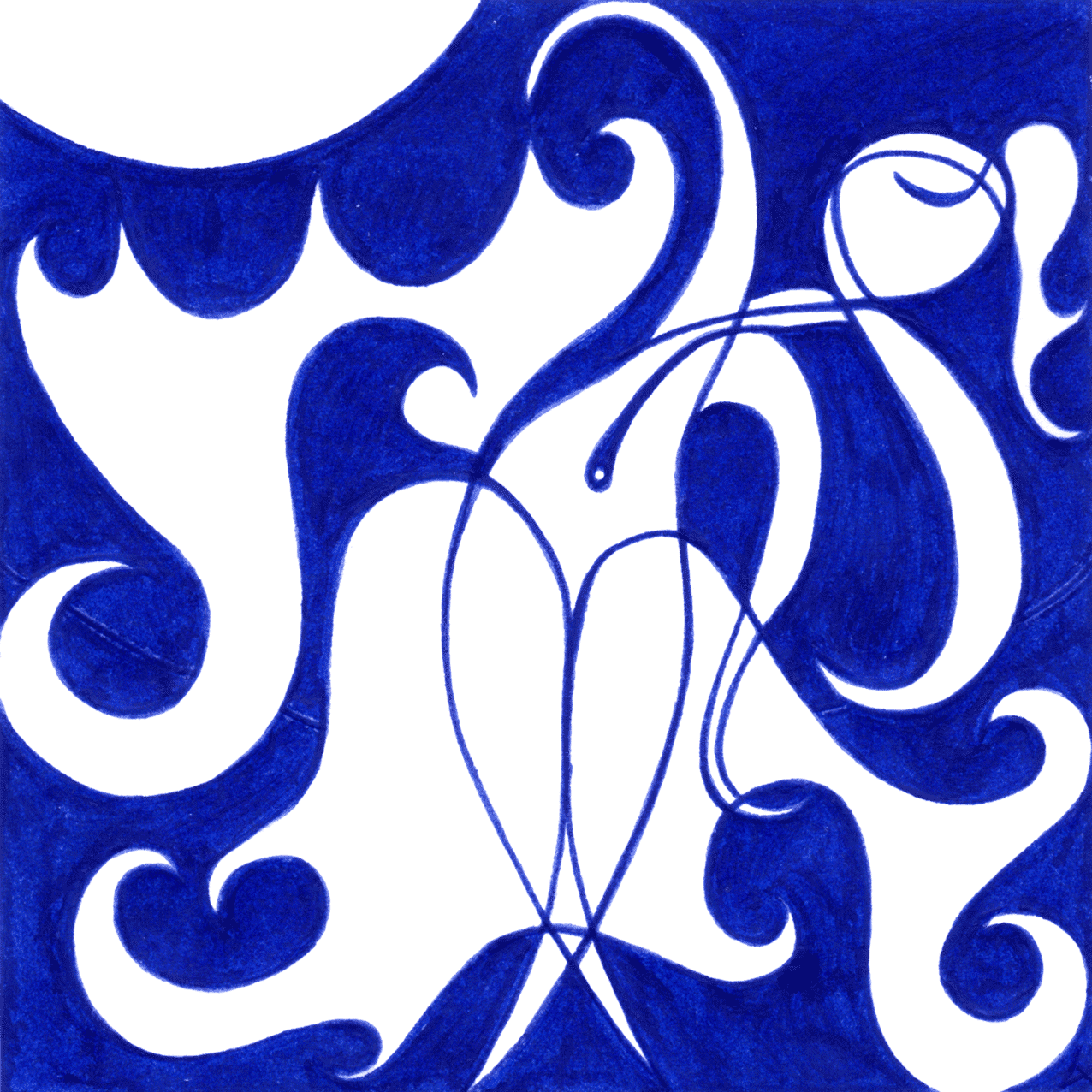 Poetisches Tintenbild „Luftige Emotionen“ – Leichtigkeit, Freude und innere Harmonie