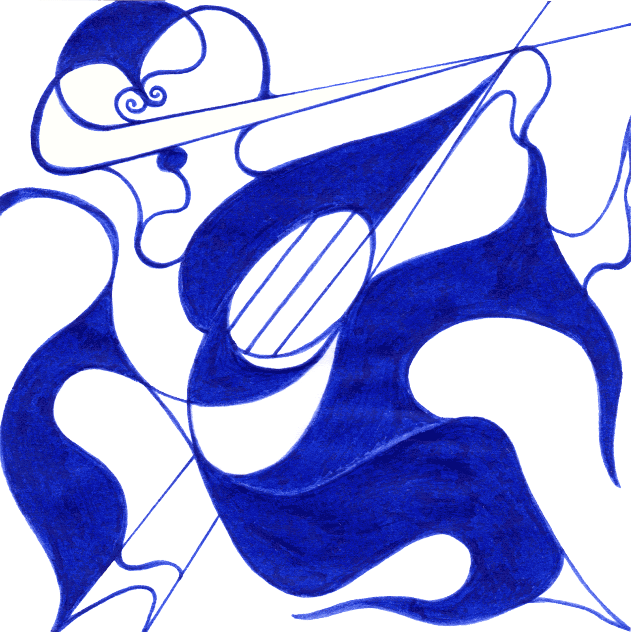 Emotionales Tintenbild „Lüge ist Kommunikation“ – Täuschung als stille Botschaft, die Geschichten erzählt