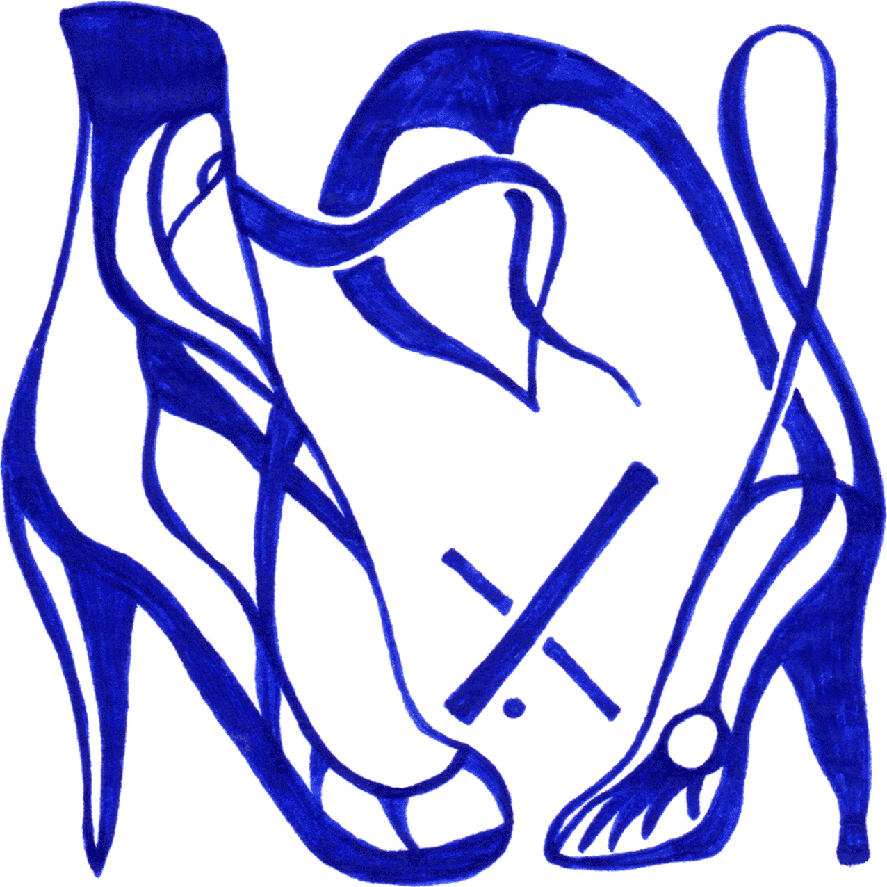 Fragile „Sich selbst verleihen“ als Tintenbild, eine sanfte Geste der Großzügigkeit und Selbsthingabe