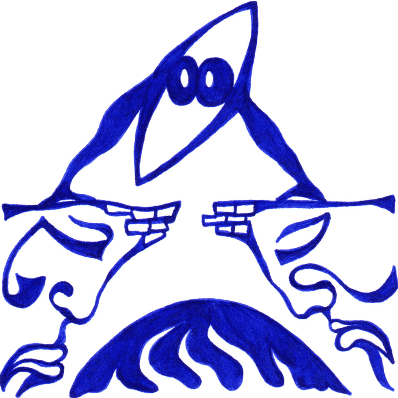 Kraftvolle Tintenlinien in „Streit“ spiegeln Konflikt, Spannung und die Suche nach Verbindung