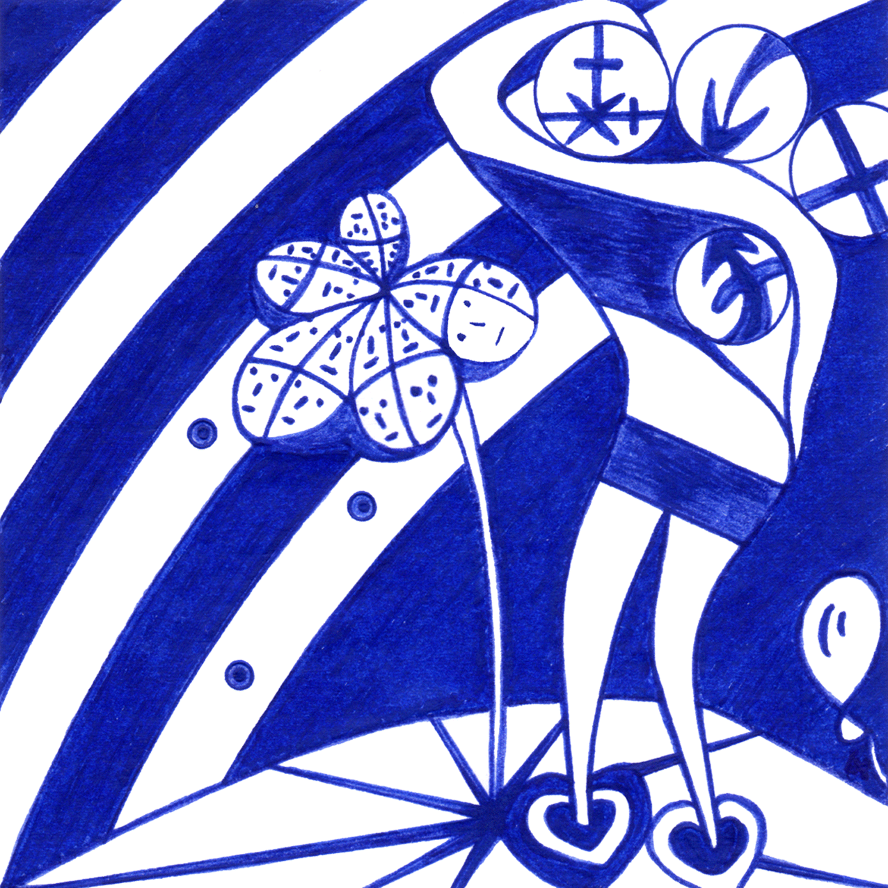 Provokantes „Tabu“ – Tintenbild zeigt die Spannung zwischen öffentlich Verbotenem und innerem Gefühl