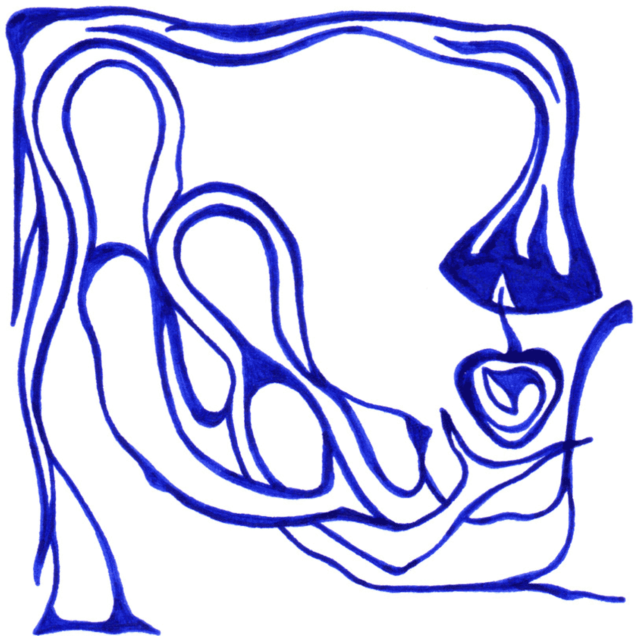 Leichte Tintenbewegungen in „Wonne“, Ausdruck von Genuss, Fülle und flüchtigem Glück