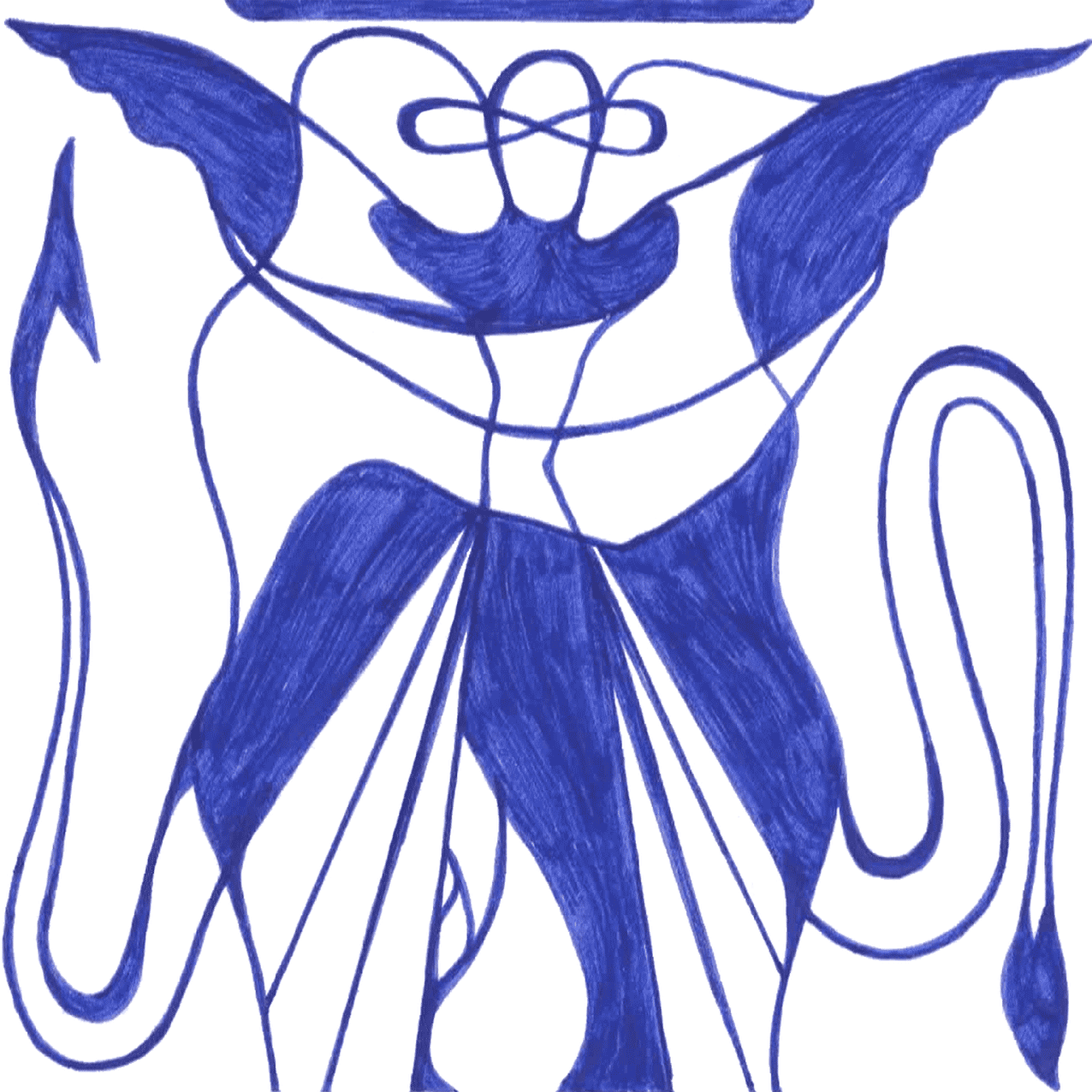 Das mystische Bild „Zwischen uns“ zeigt eine unsichtbare Kraft, die unsichtbar steuert, verbindet und trennt.