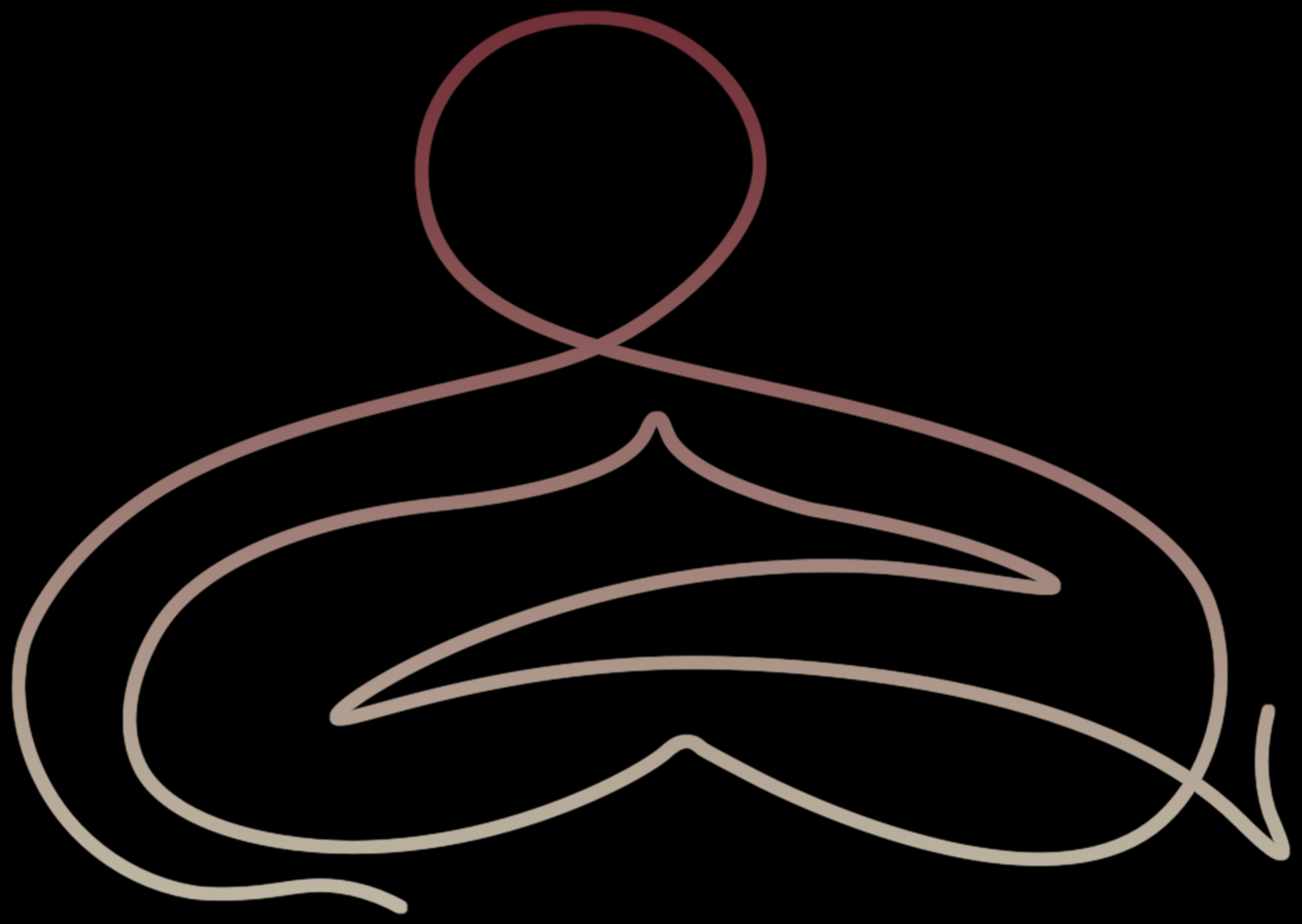 Innigkeit ARCATRA Darstellung mit Farbverlauf und sanfter innerer Balance