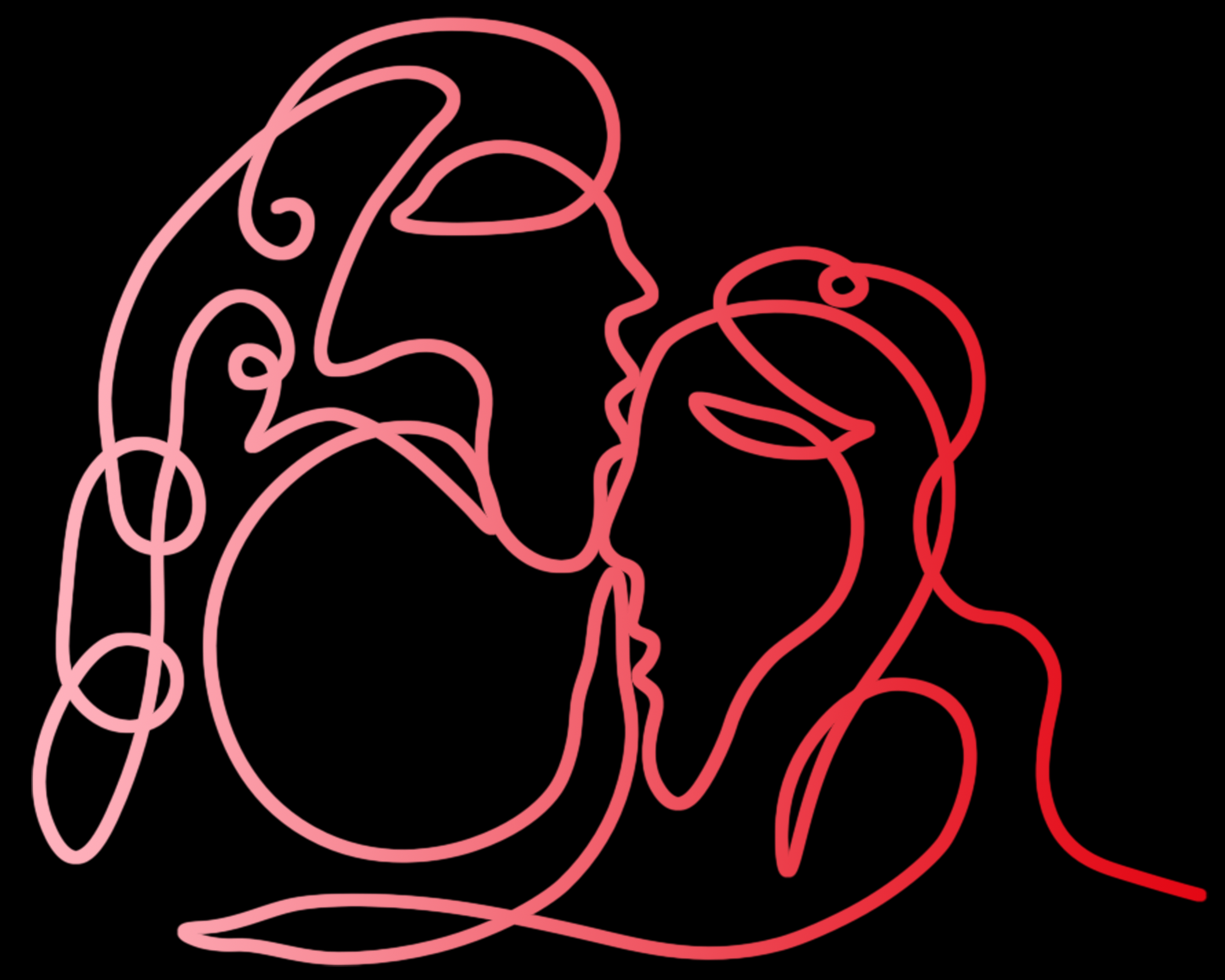 Die Liebe ARCATRA Variation mit zwei verlaufenden Farben und weicher Balance