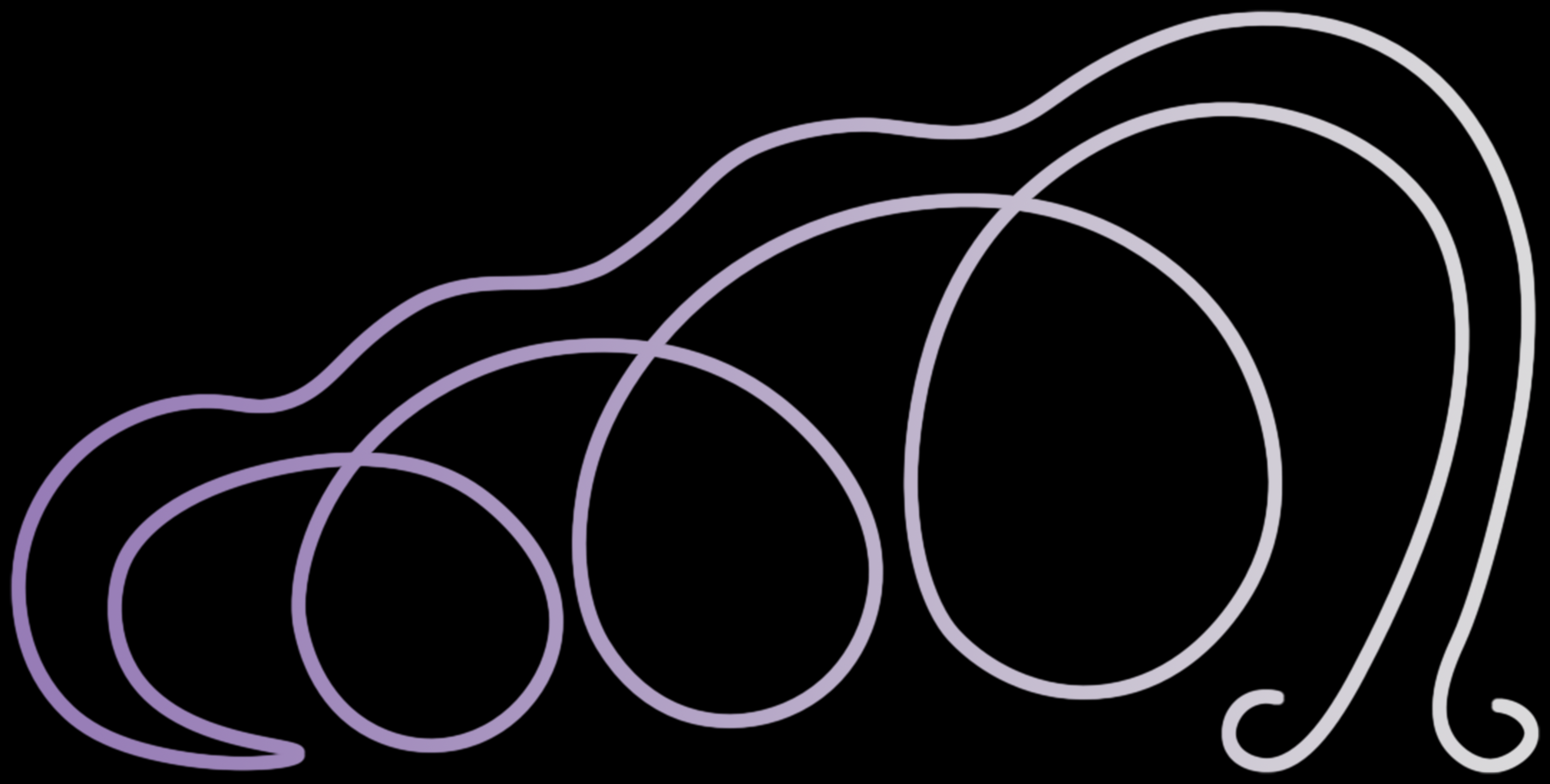 Nachsicht ARCATRA Darstellung mit Farbverlauf und ruhiger, schwerer Bewegung