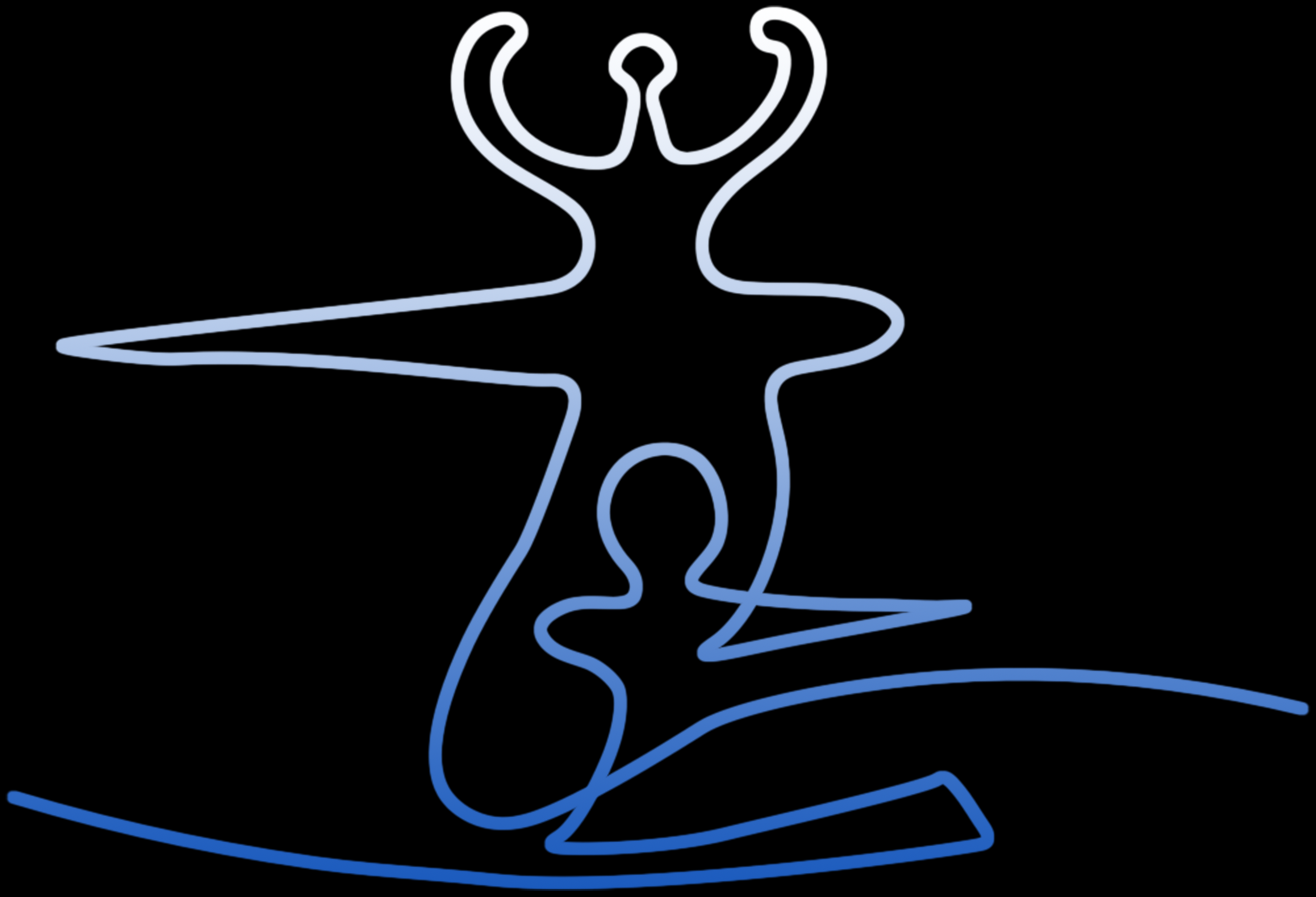 Selbstvertrauen ARCATRA Darstellung mit Farbverlauf und kraftvoller Ausstrahlung