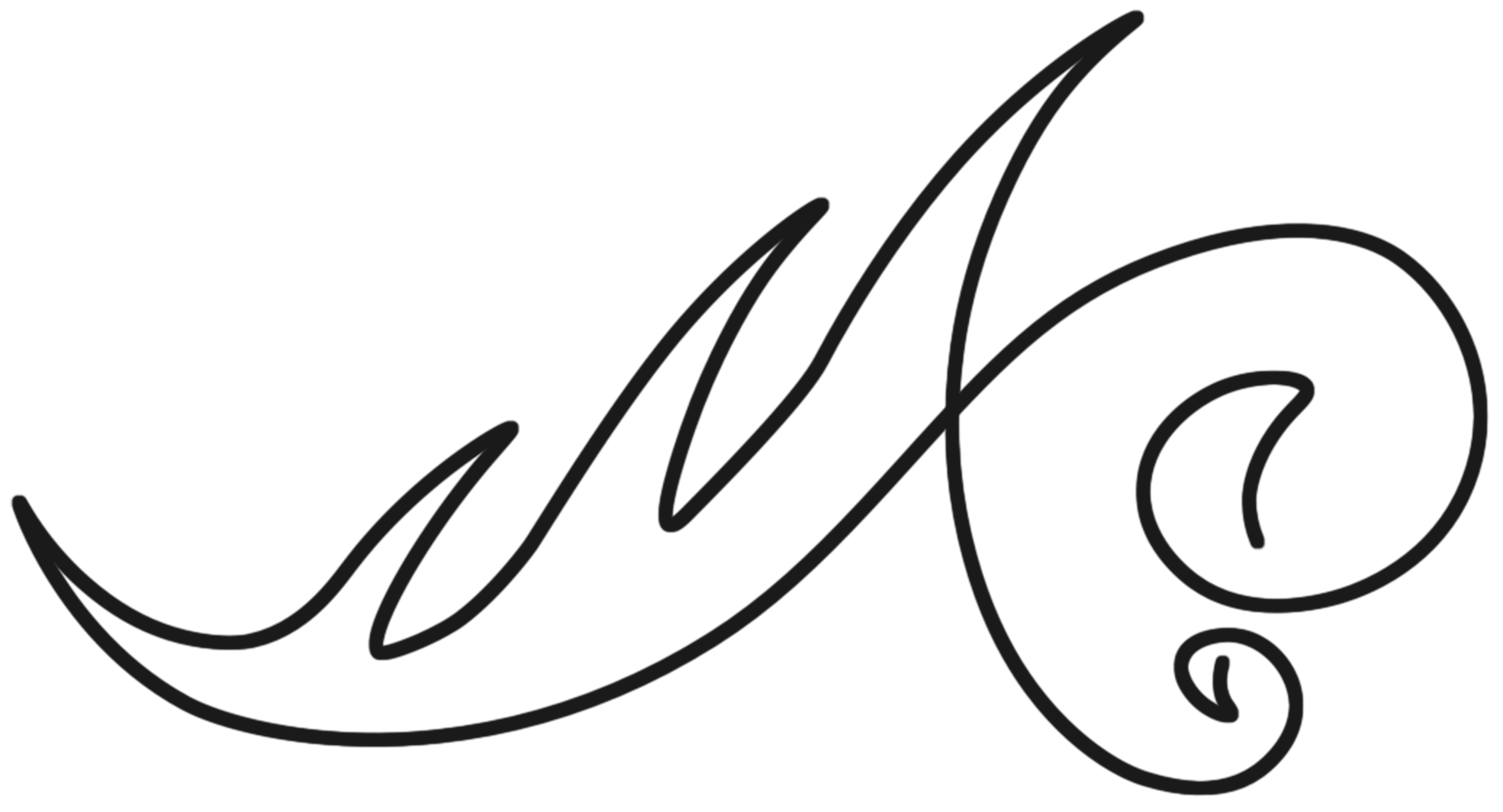 Zärtlichkeit ARCATRA Einlinienzeichnung, zwei Wesen in sanfter Nähe