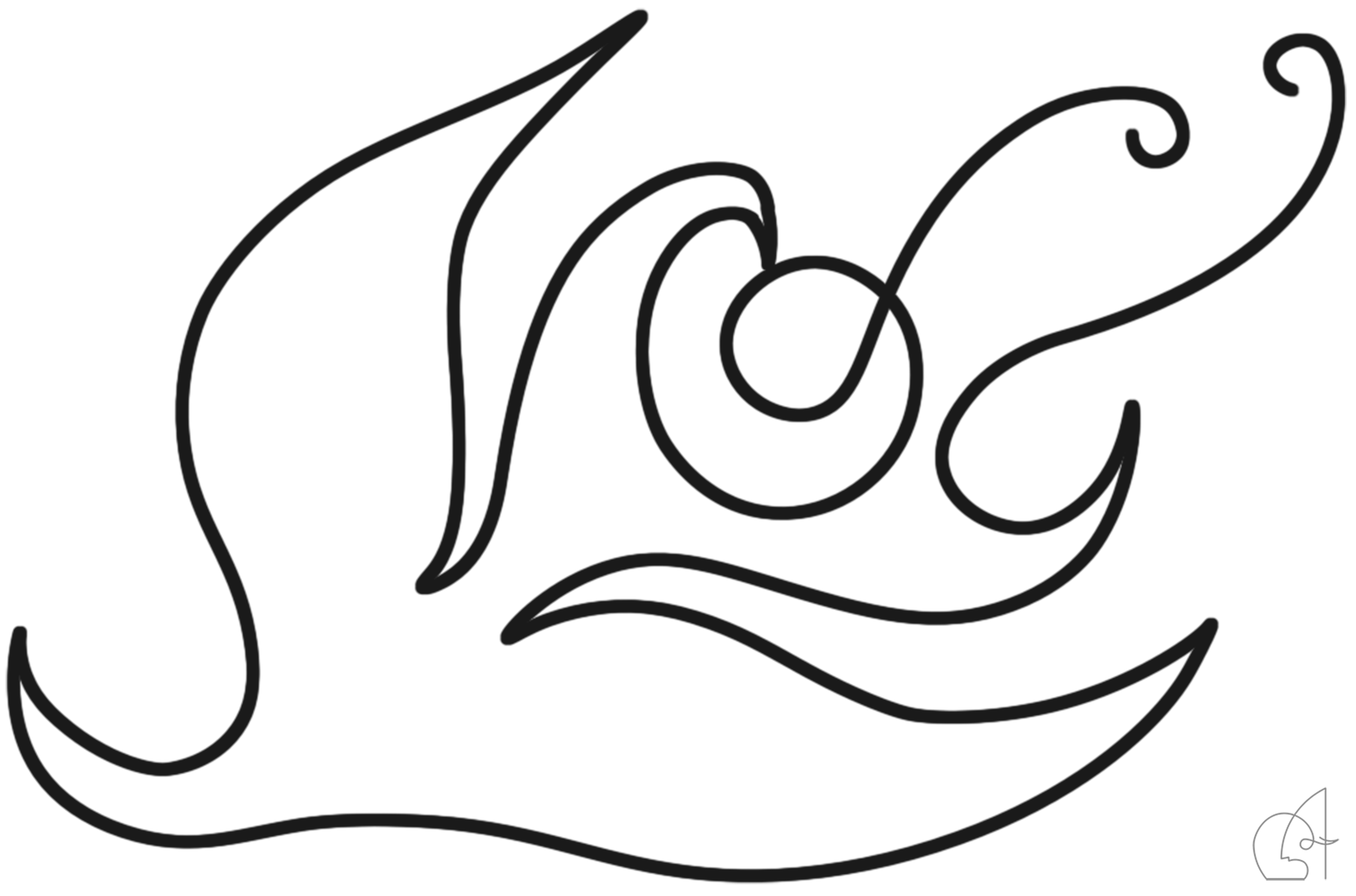 Begeisterung ARCATRA Bild, Blume in Feuerform symbolisiert Freude und innere Energie