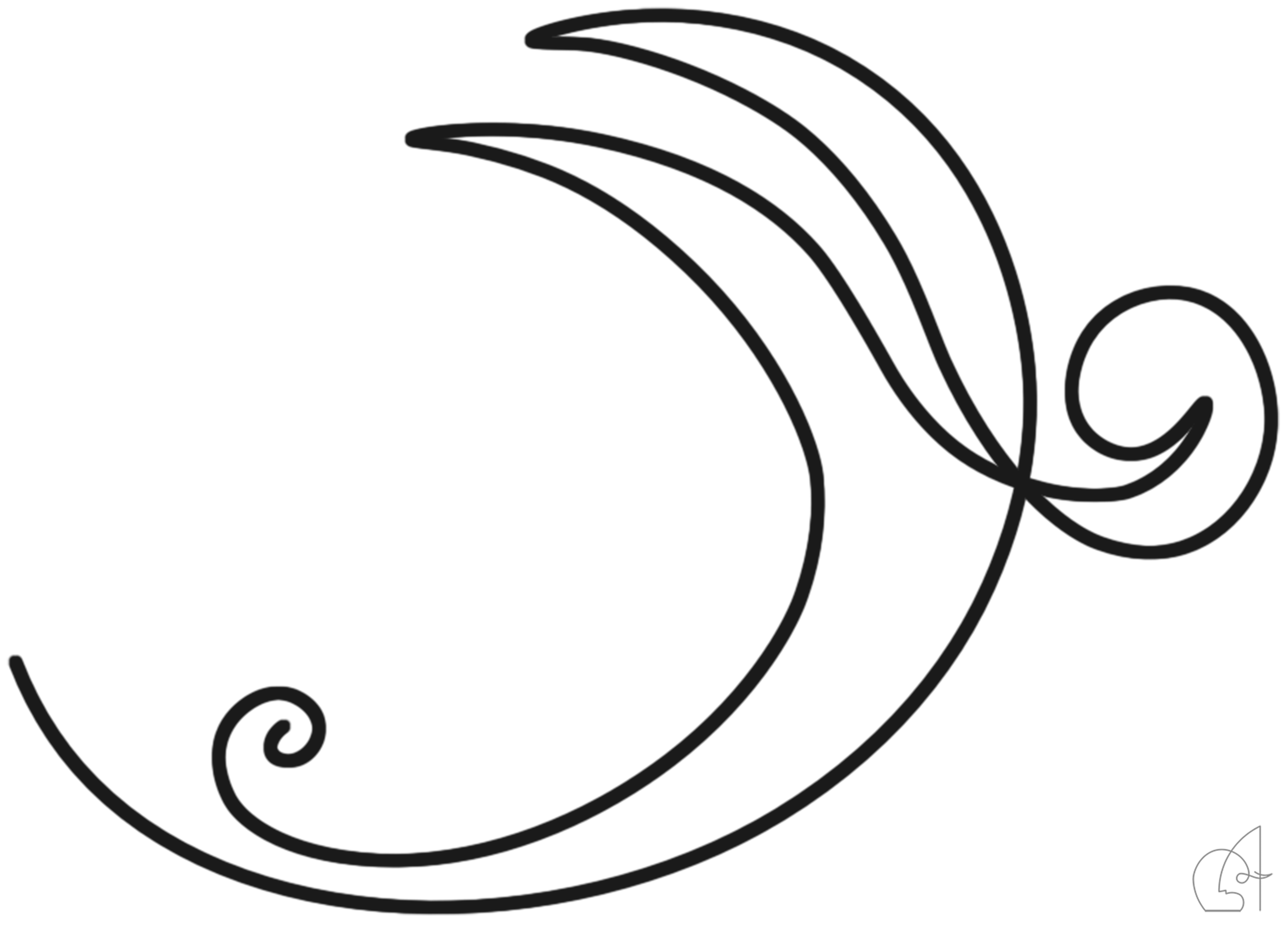 Mut ARCATRA Bild, Figur im freien Fall, steht für Vertrauen und Freiheit