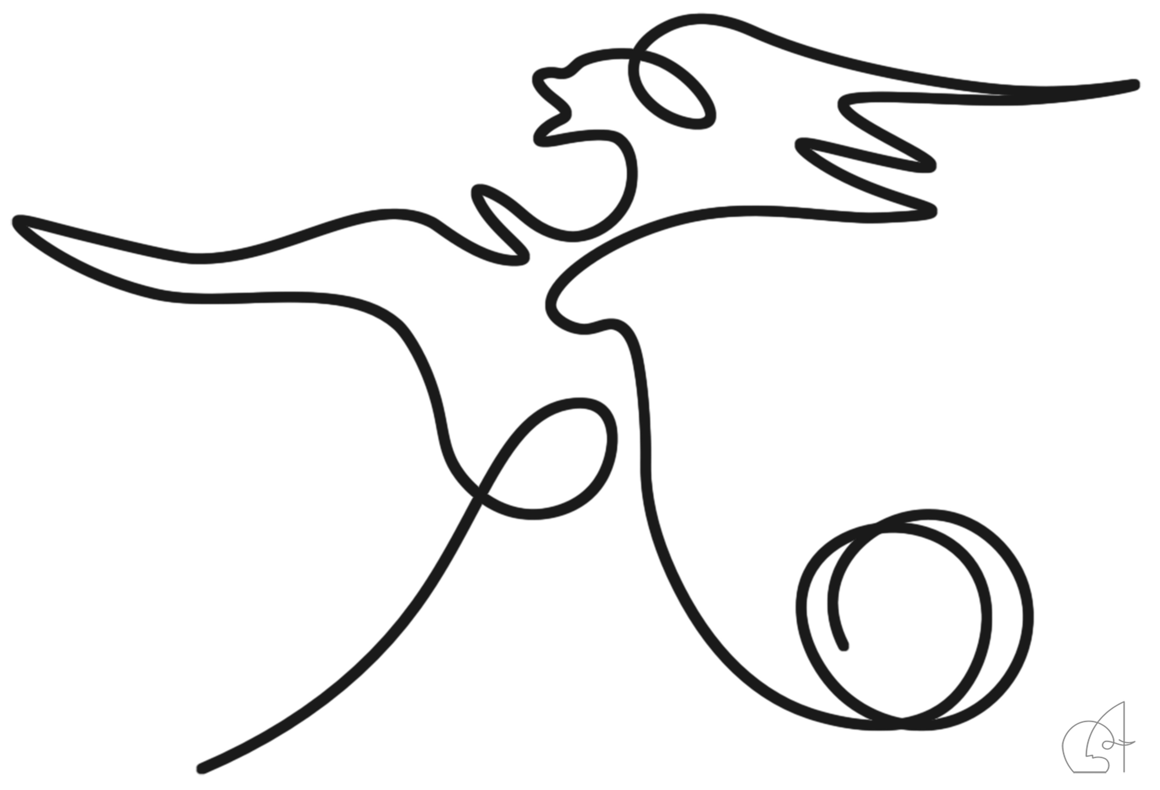 Wut ARCATRA Bild, schreiende Figur, zeigt Kontrollverlust und negative Wirkung